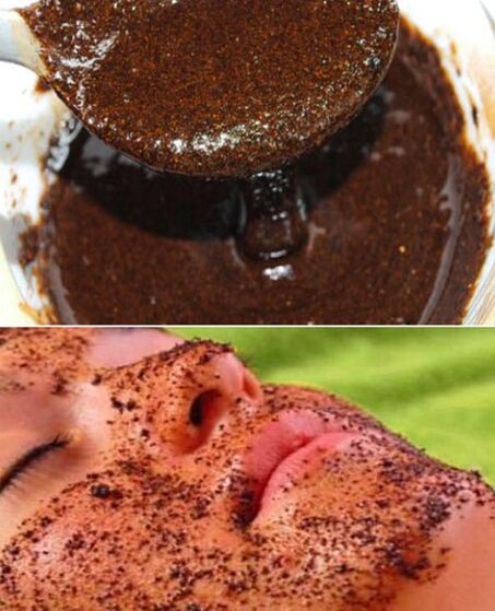 Full mask with coffee beams